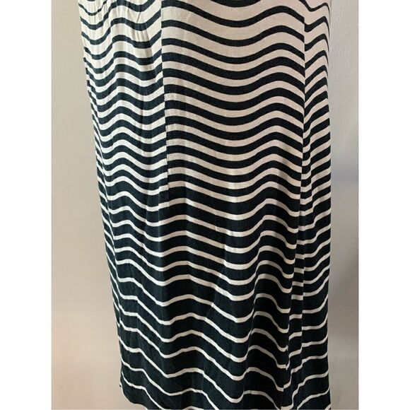 Loft stretch dress stripped sized petite large - Picture 6 of 6